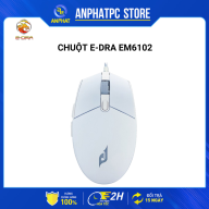 Chuột E-DRA EM6102 White - Bảo hành 24 tháng thumbnail