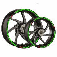 ∈┇ Motorcycle Accessories Wheel Hub Wheel Rim Sticker Reflective Stickers Waterproof for Kawasaki Ninja 400/250/650 Z400 Z900 Z650