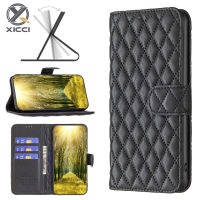 XICCI สำหรับ Samsung S22/S22 Plus/ S22 Ultra Small Fragrance Bag Card Flip Cover Leather Case กันกระแทก Multifunctional เคสใส่โทรศัพท์