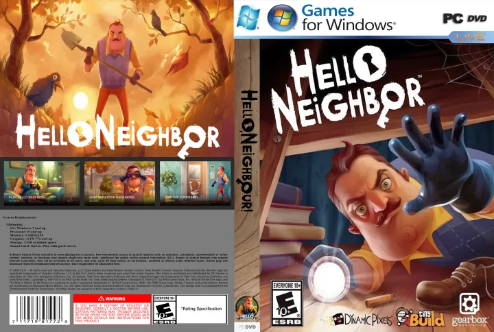 Hello Neighbor PC GAME [Offline INSTALLATION] | Lazada