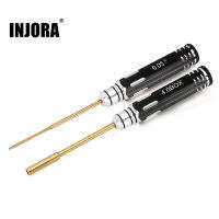 【2023】INJORA 0.05"; 1.27mm Hexagon Screwdriver 4.0 Nut Driver Wrench RC Tool Kit for 124 Axial SCX24 AX24 Micro Crawler Car