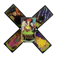 Hocus Pocus Tarot Cards A 78 Deck Oracle English Visions Divination Edition Borad Playing Games-Cgefeng