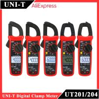 UNI-T UT202A UT203 UT204 Plus Digital Pliers Ammeter Professional Amperimetric Clamp Meter Voltmeter Current Pliers Multi Tester