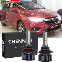 สำหรับ Honda City GM6ปี2014เป็น2019 (ไฟหน้ารถยนต์)-(1คู่) ไฟฉายคาดศีรษะ LED หลอดไฟหน้า6000K 9-32V ชุดแปลงไฟต่ำ LHL CG LY