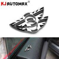 Nelp✧ KJAUTOMAX สำหรับ Mini Cooper R55 R56 R60 R61ภายในประตูล็อค Pin Badge Emblem สติกเกอร์อุปกรณ์เสริม