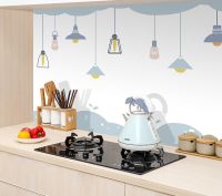 วอลเปเปอร์ กันผนังเลอะ Sticker Kitchen Wallpaper มี 2 ขนาด 74.8x45cm และ 60x300cm