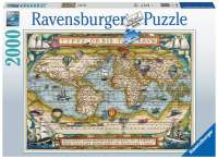 จิ๊กซอว์ Ravensburger - Around the World  2000 piece  (ของแท้  มีสินค้าพร้อมส่ง)