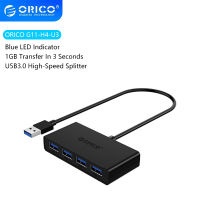 ORICO USB HUB 4 Port USB 3.0 Splitter High Speed OTG Adapter for Computer Laptop Accessories With Micro USB Power Port Multiple