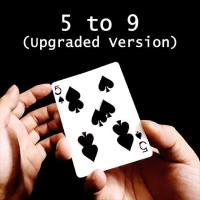 【hot】▬●┋ 5 to 9 (Upgraded Version) Tricks Gimmicks Props Visual Card Change Close Up Street