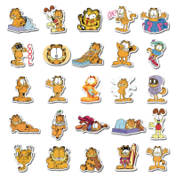 การ์ฟิลด์ Garfield สติกเกอร์กันน้ำรูปแบบที่แตกต่างกัน, 50 ชิ้น