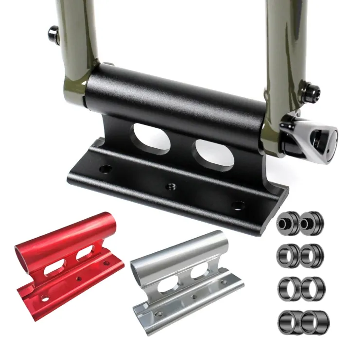 Bike Fork Mount Rack For Thru Axle Quick Release Bicycle Fork Block
