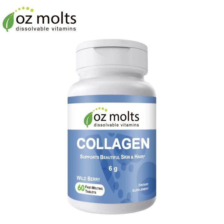 Ozmolts Hudrolyzed Collagen Chewables Plus Vitamin C Chewable Tablets