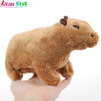 LS【ready Stock】20ซม. Capybara ตุ๊กตา Plush ของเล่นตุ๊กตา Kawaii การ์ตูนสัตว์ Plush ของเล่นสำหรับวันเกิดของขวัญ1【cod】