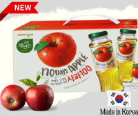 เครื่องดื่มเกาหลี  น้ำแอปเปิ้ล กายาฟาร์ม woongjin Gaya Farm Apples 가야농장 사과 180ml x12 ea ยกแพ็คถูกกว่า สินค้าเกาหลีแท้?พร้อมส่ง