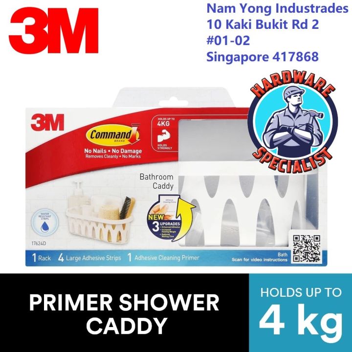 3M Command Primer Bathroom Caddy - Hardware Specialist