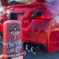 Cherry Wet Wax Brilliant Glistening Shine Carnauba Wax น้ำยาเคลือบสีรถ Chemical Guys (ขวดแท้ 16 oz)