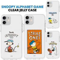 ของแท้100% Snoopy เคสไอโฟนสำหรับ IPhone14 14Promax เคส14pro 13 13pro 13promax ฝาครอบนิ่มโปร่งใส12 12pro 12Promax 12Mini เคสเยลลี่ใส11 11pro 11Promax ป้องกันตก SN07กันกระแทก