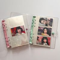 Transparent A6 Photo Binders Kpop Photo Album Cover and Photo Sleeves Idol Photocard Holder Collect Book Student Stationery