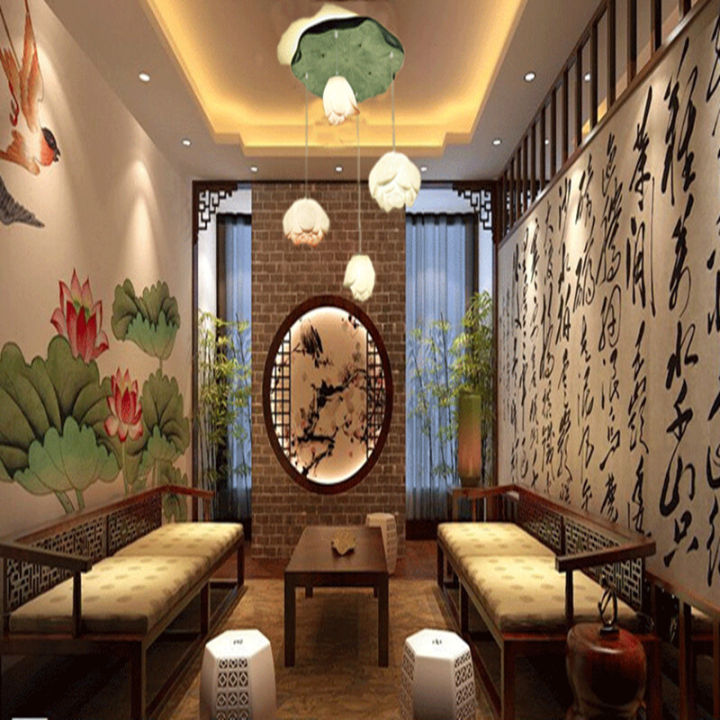 modern-new-chinese-lotus-chandelier-teahouse-living-room-aisle-restaurant-creative-ceiling-chandelier-art-lotus-lamp-chinese-sty