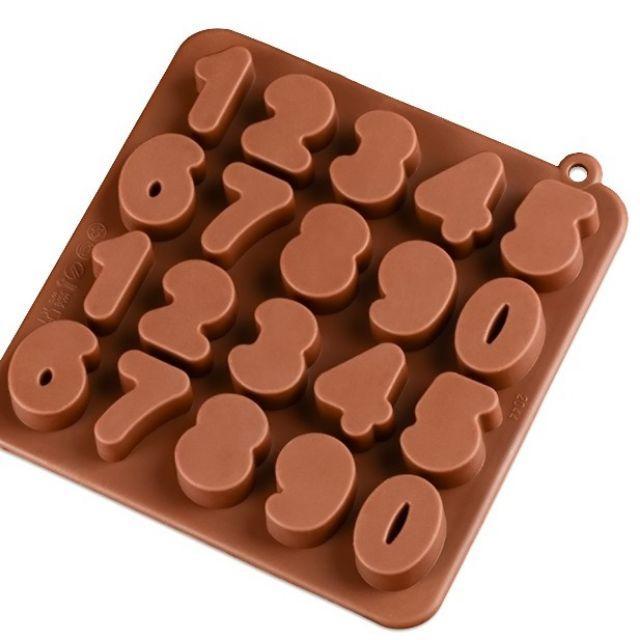 Numbers Shape Silicone Baking Mold