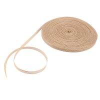 Natural Burlap Fabric with Beautiful Burlap Ribbon Wedding Event Party and Home Decoration Long 100 Yards Wide 1.5cm