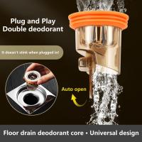 Floor Drain Deodorant Anti-clogging Anti Cockroach Hair Stopper Anti-odor Anti-water Return Bathroom Toilet Sewer Drain Core Hom Traps Drains