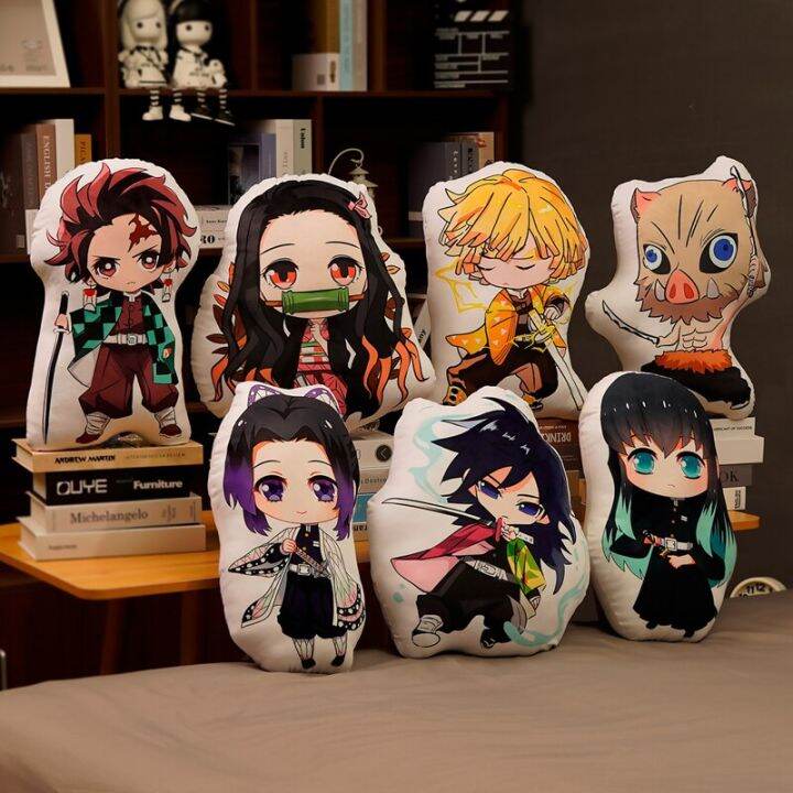 Mua WADEES 20CM Demon Slayer Anime Stuffed Toys Anime Plush Toys Agatsuma  Zenitsu Kamado Tanjirou Tomioka Giyuu Cartoon Cushion Plush Pillow Plush  Dolls - Yeep