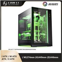 เคส O11-Dynamic-Razer LIAN LI สำหรับ I Atx/m Atx/atx // E เมนบอร์ด ATX DIY เคสคอมพิวเตอร์น้ำหล่อเย็นสีดำ