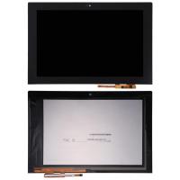 (PANG TECH)หน้าจอ LCD ของ OEM สำหรับ YB1-X91L Lenovo YOGA Book ด้วย Digitizer ประกอบเต็มตัวเครื่อง (สีดำ)