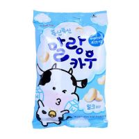 ?Import Item? 말랑카우 มาร์ชแมลโลว์รสนม Lotte Marshmallow Milk 79gนม