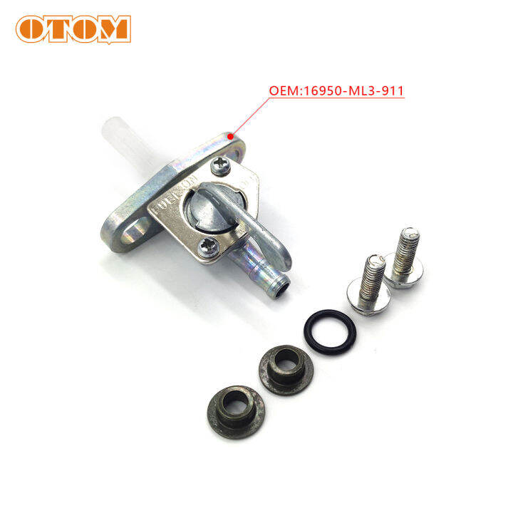 otom-motosikal-bahan-api-rol-tangki-suis-uk-ketrol-valve-onoff-16950-ml3-911สำหรับรถฮอนด้า-cr125-cr250-cr450-cr500-cr480