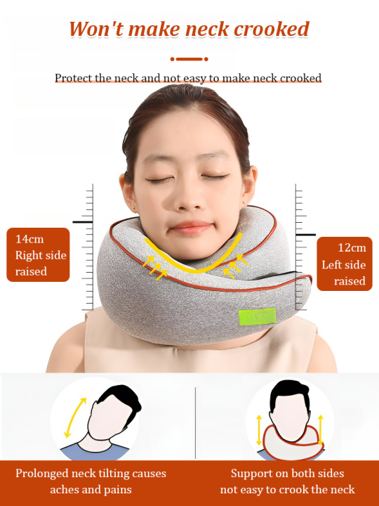 coolrich Portable travel neck support Ushaped pillow cervical spine