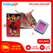 Thuốc diệt chuột Nhật Bản Dethmor 4 vỉ màu hồng