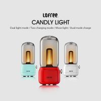 XIAOMI MIJIA Night Light LOFREE Portable Candlelight Ambient Light LED TableLamp Indoor Outdoor Lighting Fixtures USB Charging