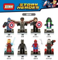 ฟิกเกอร์ โมเดล เลโก้ Minifigures Super Heroes Mysterio Building Blocks ของเล่นสำหรับชุด Lego สำหรับของขวัญเด็ก