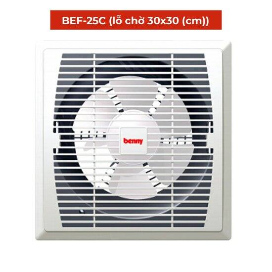 Quạt thông gió gắn trần bef 25c lỗ chờ 30 cm x 30cm, nhâp khẩu malaysia - ảnh sản phẩm 1