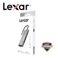 Lexar 7in1 USB Type-C Hub with SDXC &amp; MicroSDXC reader