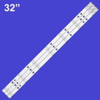 Philips TV Illumination สําหรับ 32PHH4101/88 32PHH4200/88 32PHH4309/60 LED Bar Backlight Strip Line Ruler GJ-2K15 D2P5 D307-V1 V1.1