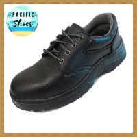 BINSIN รองเท้าเซฟตี้ รองเท้านิรภัย รองเท้า safety รองเท้าหัวเหล็ก รุ่น MM8888 สีดำ by Pacific Shoes