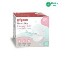 Pigeon – แผ่นซับน้ำนมพีเจ้น รุ่นสัมผัสนุ่ม เบาสบายผิว Breast Pads Comfy Feel (120 ชิ้น)