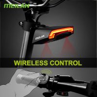 MEILAN-Luz Trasera Inteligente X5 Para Bicleta,Lámpara LED De Advertencia De Seguridad พาราคิคลิสโม Nocturno, Control Remoto Inalámbrico,Lutrasz ERA Giratoria