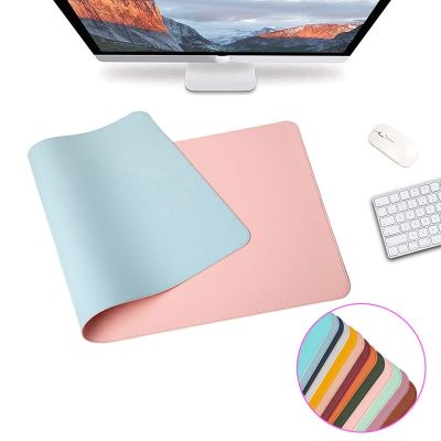【jw】❡☌☜  YuBeter Double-side Large Anti-slip Leather Office Table Desk Computer Mousepad Cushion