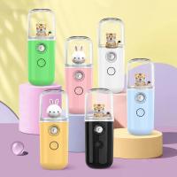 Cute Pet Creative Hydrating Instrument Mini Hydrating Instrument Portable Sprayer Rechargeable Small Portable Beauty Humidifier