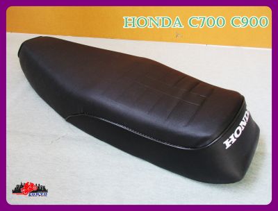 HONDA C700 C900 DOUBLE SEAT COMPLETE "BLACK" // เบาะ เบาะมอเตอร์ไซค์ สีดำ หนังพีวีซี สินค้าคุณภาพดี