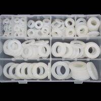 240/350Pcs White Nylon Plastic Flat Washer Set M2M2.5M3M4M5M6M8M10 M12M14M16 M18 M20 Plastic Washer Insulation Leak-Proof Gasket