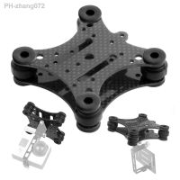 F14557 Fpv Carbon Fiber Anti Vibratie Plaat amp; Rubberen Ballen Voor 1 2 Gimbal Mount Quadcopter Voor Gopro Hero 2 3 Ptz Mount