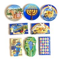 Qatar Israel Jerusalem Deae Sea Fridge Magnets Souvenirs Travel 3d Handmade Home Decor Sticker Collection Resin