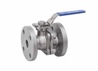 304 บอลวาล์วหน้าแปลน 2 ตอน(2-PC) JIS 10K สแตนเลสขนาด 1/2-4 นิ้ว  (2-PC Flange Ball Valve Stainless 304 JIS 10K)