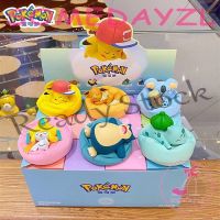 【hot sale】 ۞☁❍ B09 SOMEDAYMX Pokemon Figures Toys Bulbasaur Snorlax Plush Base Doll Birthday Gift Cartoon Toy Figures Dolls Pikachu Ornaments