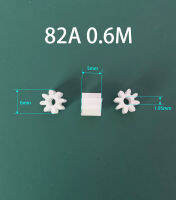 082A 0.6M Pinion Modulus 0.6 เกียร์พลาสติก 8 ฟัน 2 มม.แน่นสำหรับมอเตอร์ของเล่นอุปกรณ์เสริม 5000 ชิ้น/แพ็ค-aerwererwess